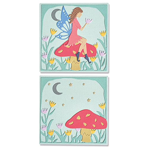 Sizzix Thinlits Die Set 13PK Fairy Scene by Lisa Jones |... - Maison & Cuisine Amazon Royaume-Uni à 6.25€