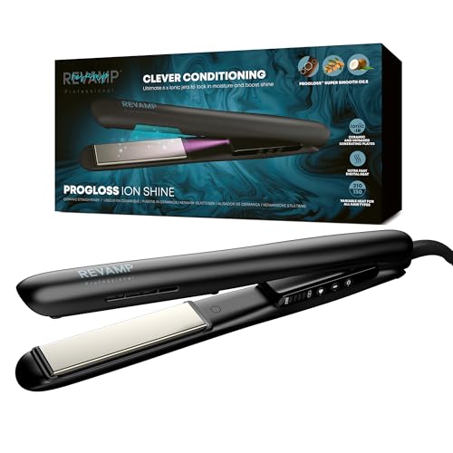 Revamp Progloss Ion Shine Keramik-Glätteisen mit... - High-Tech & Électronique en promo à 56.60€