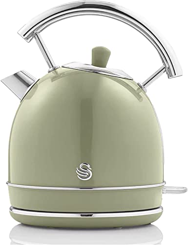 Swan Retro Bouilloire Électrique 1,8 Litre, Design Vintage... - Maison & Cuisine Amazon France à 58.67€