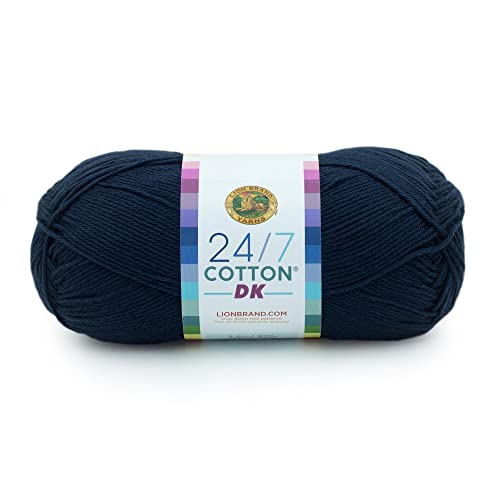 Lion Brand Yarn 24/7 Cotton DK Garn, 1 Pack, Nightshade - Maison & Cuisine Amazon Allemagne à 5.44€