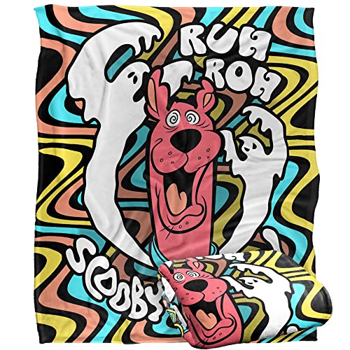 LOGOVISION Scooby Doo! Ruh Roh Ghosts Plaid Ultra Doux au... - Bricolage & Outils Amazon France à 21.56€