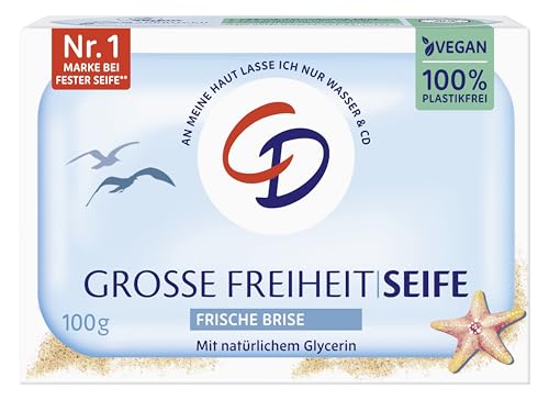 CD MILDE SEIFE GROSSE FREIHEIT "frische Brise" 100G vegan &... - Épicerie Amazon Allemagne à 1.56€