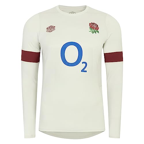 Umbro England Contact - Camiseta de Entrenamiento LS (O2) - Amazon Espagne à 25.99€