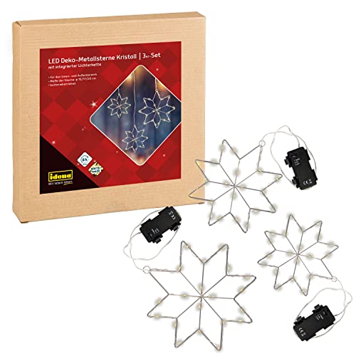 Idena 31810 - Estrellas de Metal decorativas Led con Luces... - Sports & Fitness Amazon Espagne à 12.84€