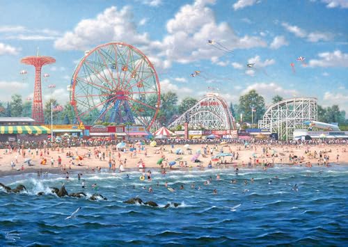 Schmidt Spiele 57365 Thomas Kinkade, Coney Island, Puzzle... - Jouets & Jeux Amazon France à 16.10€