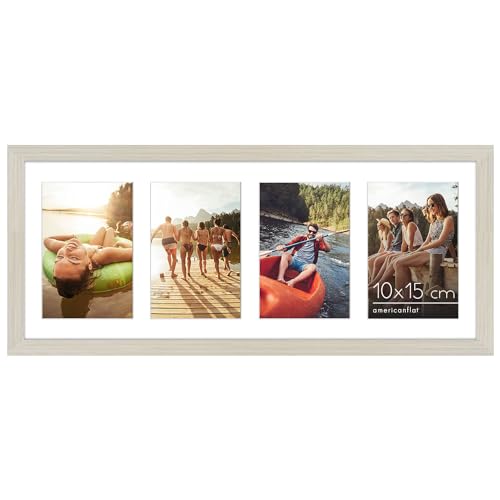 Americanflat Cornice 10x15 cm Effetto Legno Chiaro... - Amazon Italie à 18.99€