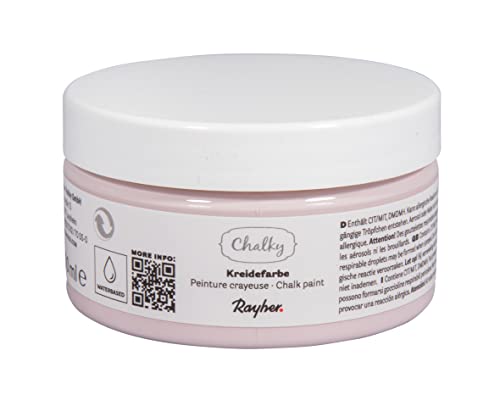 Rayher Peinture effet craie «Chalky Finish», rose poudré... - Maison & Cuisine Amazon France à 4.25€