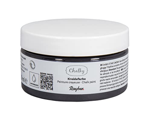 Rayher Chalky, Nero Carbone, Barattolo 100ml, 35047577 - Auto & Moto Amazon Italie à 6.99€