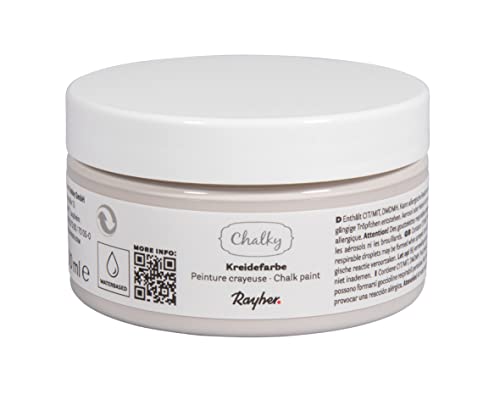 Rayher Peinture effet craie «Chalky Finish», gris... - Maison & Cuisine Amazon France à 4.25€