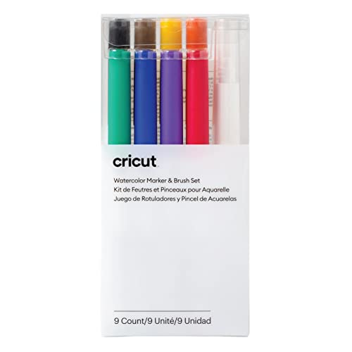 Cricut Watercolor Marker & Brush Set | 8 marqueurs, 1... - Beauté & Parfums Amazon France à 12.00€