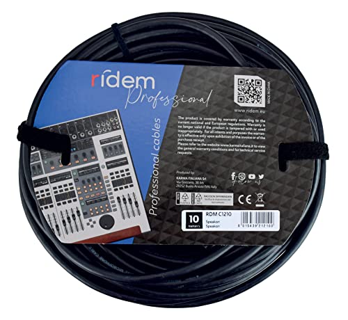 RIDEM Cable Speakon 10 m - High-Tech & Électronique Amazon Espagne à 19.57€
