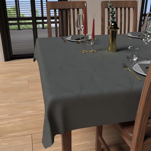 Soleil d'ocre, Luxury Nappe carée Anti-tâches 180x180 cm... en promo à 15,39€ (-38%) sur Amazon FR