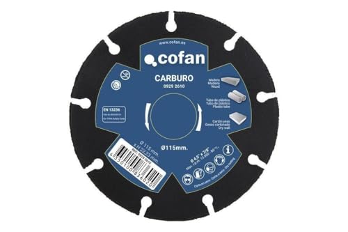 Disque spécial en carbone pour matériaux souples Ø125 x 1 mm - Auto & Moto Amazon France à 15.32€