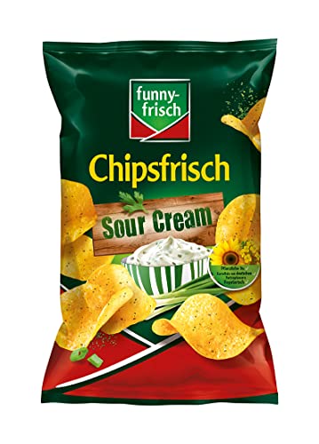 funny-frisch Chipsfrisch Sour Cream 150g - Grocery en promo à 1.29€