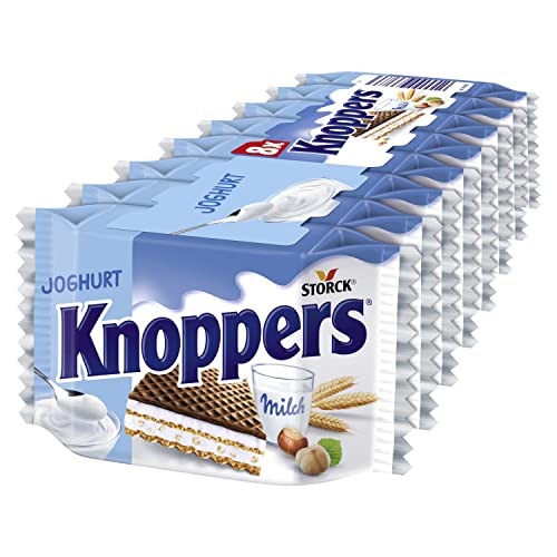 Knoppers Yogurt – 8 x 25 g – Tagli a nido d'ape ripieni con... - Amazon Italy à 4.87€