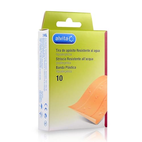 Alvita Cerotto Resistente all'acqua 10 x 6cm, 10 cerotti - Santé & Bien-être Amazon Allemagne à 1.91€
