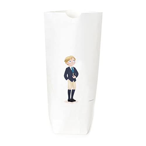 Pack de 25 bolsas de papel blanco Comunión niño pantalón... - Maison & Cuisine en promo à 28.11€