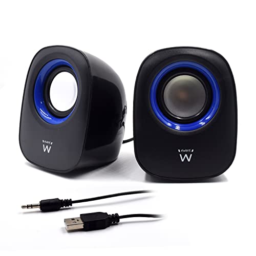 Ewent EW3501 - Sistema Audio 2.0 Speaker Casse Stereo... - Nouvelle promo Amazon à 12.90€