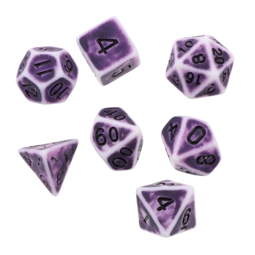 Gadpiparty Retro Polyhedral Dice Set for Tabletop Role... - Jouets & Jeux Amazon Royaume-Uni à 4.99€