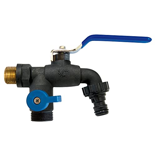 S&M 180040 Anti-Ice Garden Tap with Two Outlet and... - Garden & Outdoor Amazon UK à 23.08€