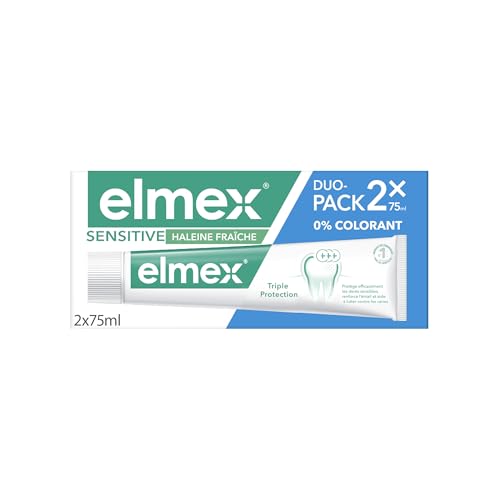 ELMEX - Dentifrice elmex Sensitive Haleine Fraîche 0 %... - Maison & Cuisine Amazon France à 5.54€