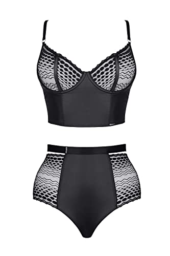 Demoniq Conjunto de Lencería Negro M - Amazon Espagne à 13.44€