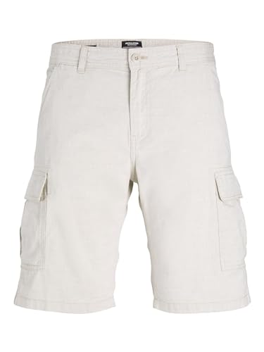 JACK & JONES Jpstayden Jjlinen-Pantaloncini Cargo Bex... - Maison & Cuisine Amazon Italie à 12.92€