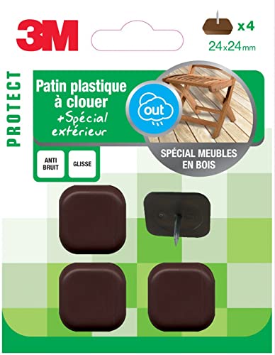 Lot de 4 Patins en Plastique 3M - Maison & Cuisine Amazon France à 1.18€