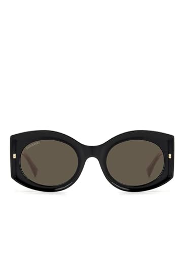 DSQUARED2 D2 0071/S Occhiali, Black Beige, 51 Uomo, Nero... - Amazon Italy à 53.21€