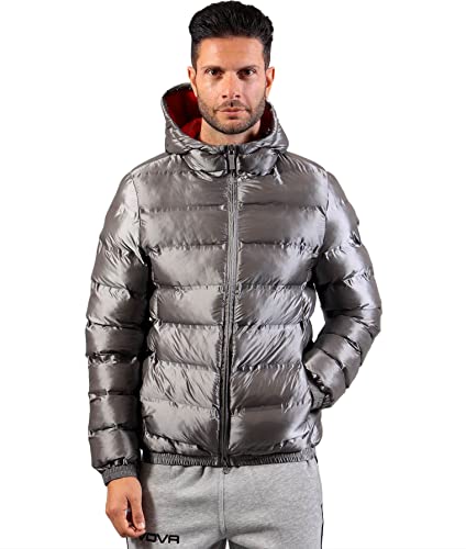 GIUBBOTTO MASTER GRIGIO CHIARO/ROSSO Tg. XL - Mode & Vêtements en promo à 28.59€