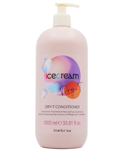 Inebrya Ice Cream Dry-T Conditioner Nutriente, 1000 ml - Beauté & Parfums en promo à 12.40€