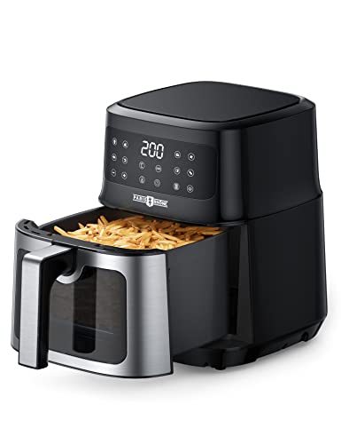 PARIS RHÔNE Heißluftfritteuse 5L XL mit Sichtfenster... - Maison & Cuisine Amazon Allemagne à 30.72€