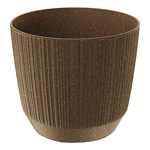 Pot de Fleurs Café, Collection RYFO Eco 12,6 x 12,6 x 10,8... - Jardin & Extérieur Amazon France à 1.58€