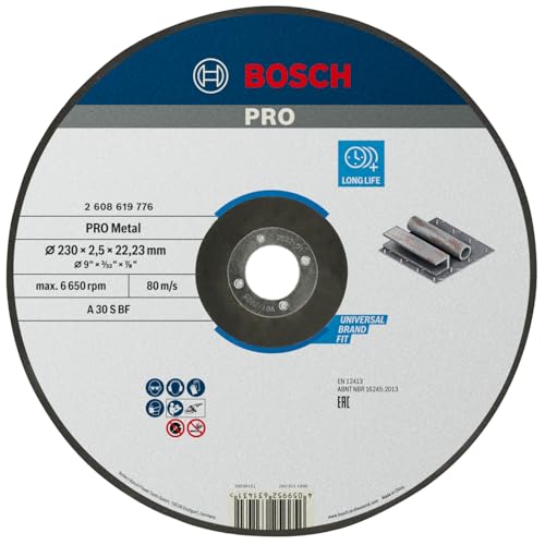 Bosch Professional 1x mola da sbavo Standard for Metal (per... - Bricolage & Outils Amazon Italie à 3.15€