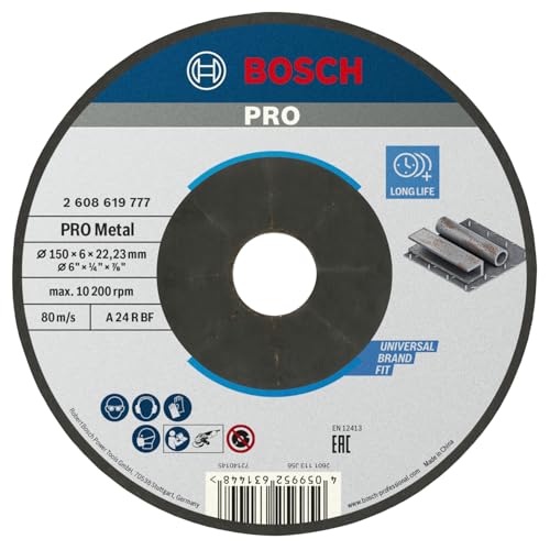 Bosch Professional 1x Standard for Metal Schleifscheibe... - Bricolage & Outils Amazon Allemagne à 2.69€