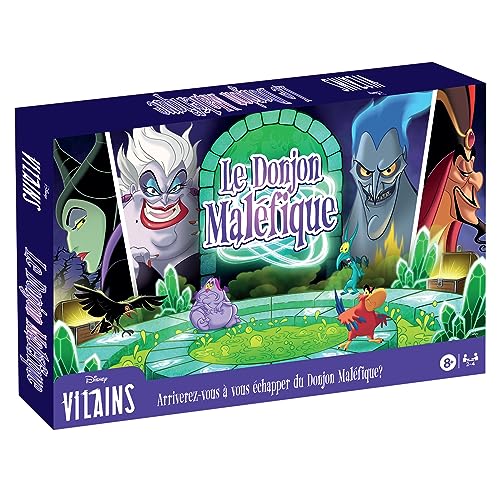Shuffle Disney Vilains - Le Donjon Maléfique - Jeu de... - Toys & Games Amazon Germany à 8.67€