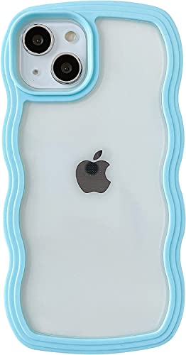 Caseative for iPhone 14 Case,Cute Curly Wave Frame Shape... - High-Tech & Électronique Amazon Royaume-Uni à 4.99€