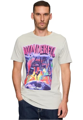 Mister tee Wonderful tee, Camiseta Hombre, Lightasphalt, - Home & Kitchen Amazon Spain à 9.00€