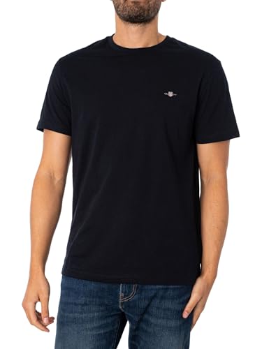 GANT Camiseta para Hombre REG Shield SS, Color Negro... - Mode & Vêtements en promo à 18.19€