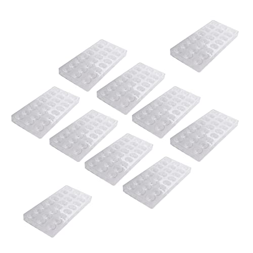Evarbuild 10 x 24 agujeros semi esfera molde de chocolate... - Jardin & Extérieur Amazon Espagne à 52.50€