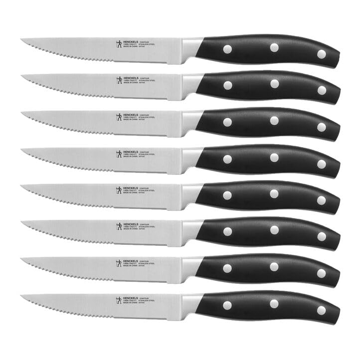 Henckels International Contour Steak Knife Set 8 PC - High-Tech & Électronique Amazon Royaume-Uni à 29.95€