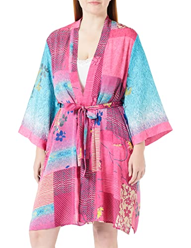 SAMOON 260034-21050, Blusas Mujer, Light Magenta Gemustert... - Home & Kitchen Amazon Spain à 29.30€