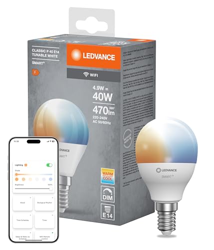 LEDVANCE SMART+ WIFI LED lamp, frosted look, 4.9W, 470lm... - Maison & Cuisine en promo à 7.90€