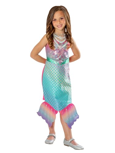 Rubies Costume Barbie Sirène Deluxe pour filles Robe sirène... - Jouets & Jeux en promo à 12.54€