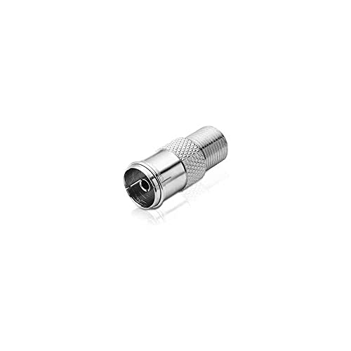 conecto Antennen-Adapter, F-Buchse auf IEC-Buchse, Adapter... - High-Tech & Électronique Amazon Allemagne à 2.49€