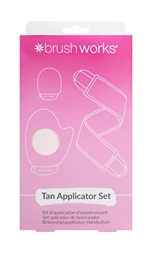 Brushworks Tan Applicator Set – 3 Piece Self Tan Kit with... - Beauty & Fragrances Amazon UK à 4.67€