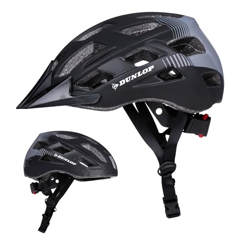 Dunlop Casco per Bicicletta - Regolabile da 58 a 61 CM... - Home & Kitchen Amazon Italy à 39.46€