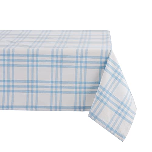 DII Home Sweet Farmhouse Nappe de Table à Carreaux Bleu... - Maison & Cuisine Amazon France à 13.55€