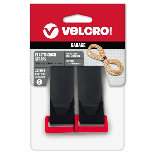 VELCRO Brand | Garage Organization | Elastic Cinch Straps... - Nouvelle promo Amazon à 4.79€