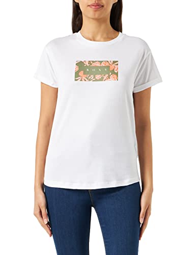 Roxy Camiseta de manga corta Sparkle Evening Flowers, mujer - Jardin & Extérieur en promo à 11.56€
